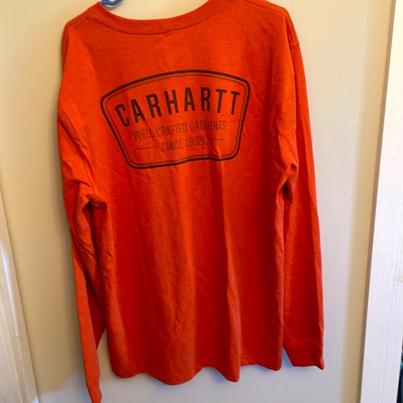 Xl Carhartt Long Sleeve T-Shirt - Picture 2 of 2